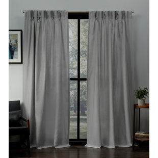 Pleated Curtains With Hooks Wayfair