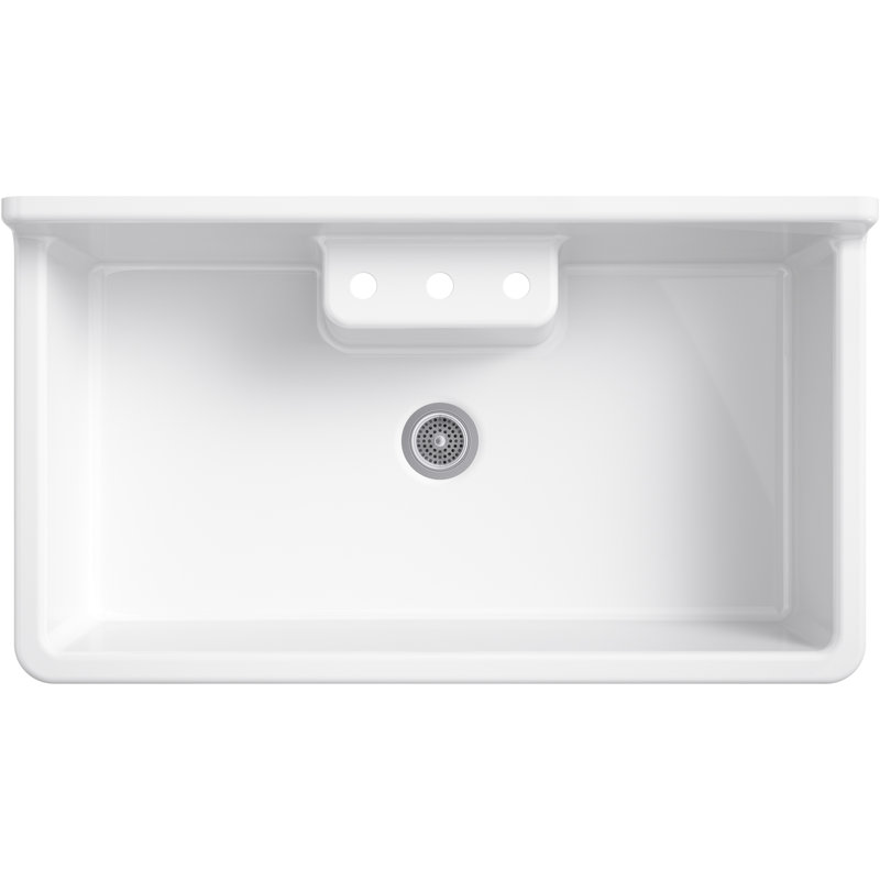 Kohler Farmstead 45 L X 25 W Undermount Kitchen Sink Wayfair