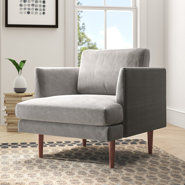 burnt orange cuddle chair