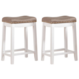 Backless Bar Stools You Ll Love Wayfair Cambridge 24 Bar Stool Set Of 2