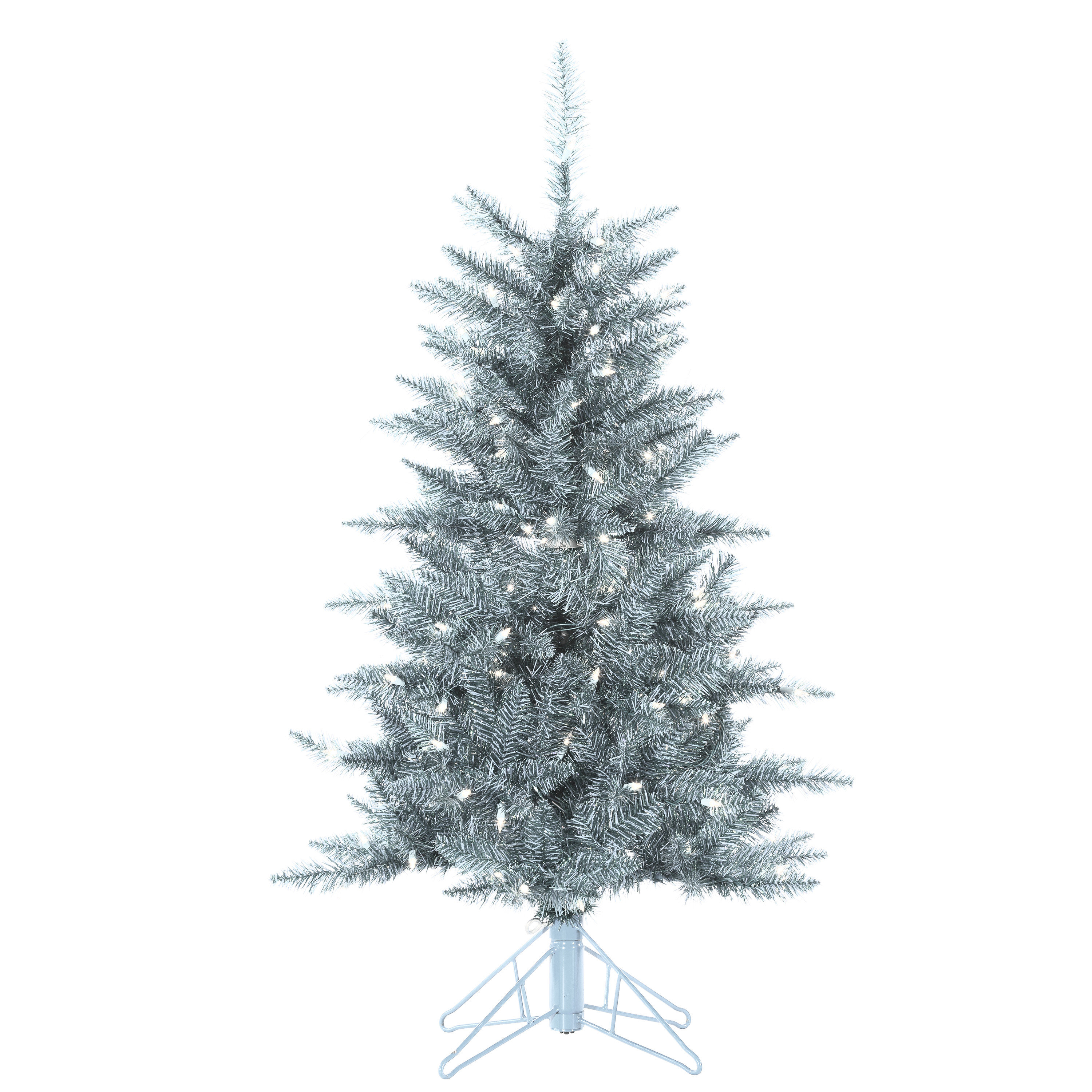Silver Artificial Christmas Tree 
