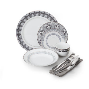 40 Piece Dinnerware Set, Service for 4