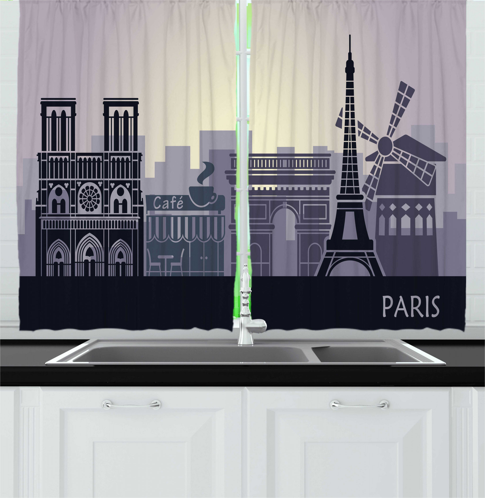East Urban Home 2 Piece Notre Dame De Paris Landscape Of Buildings