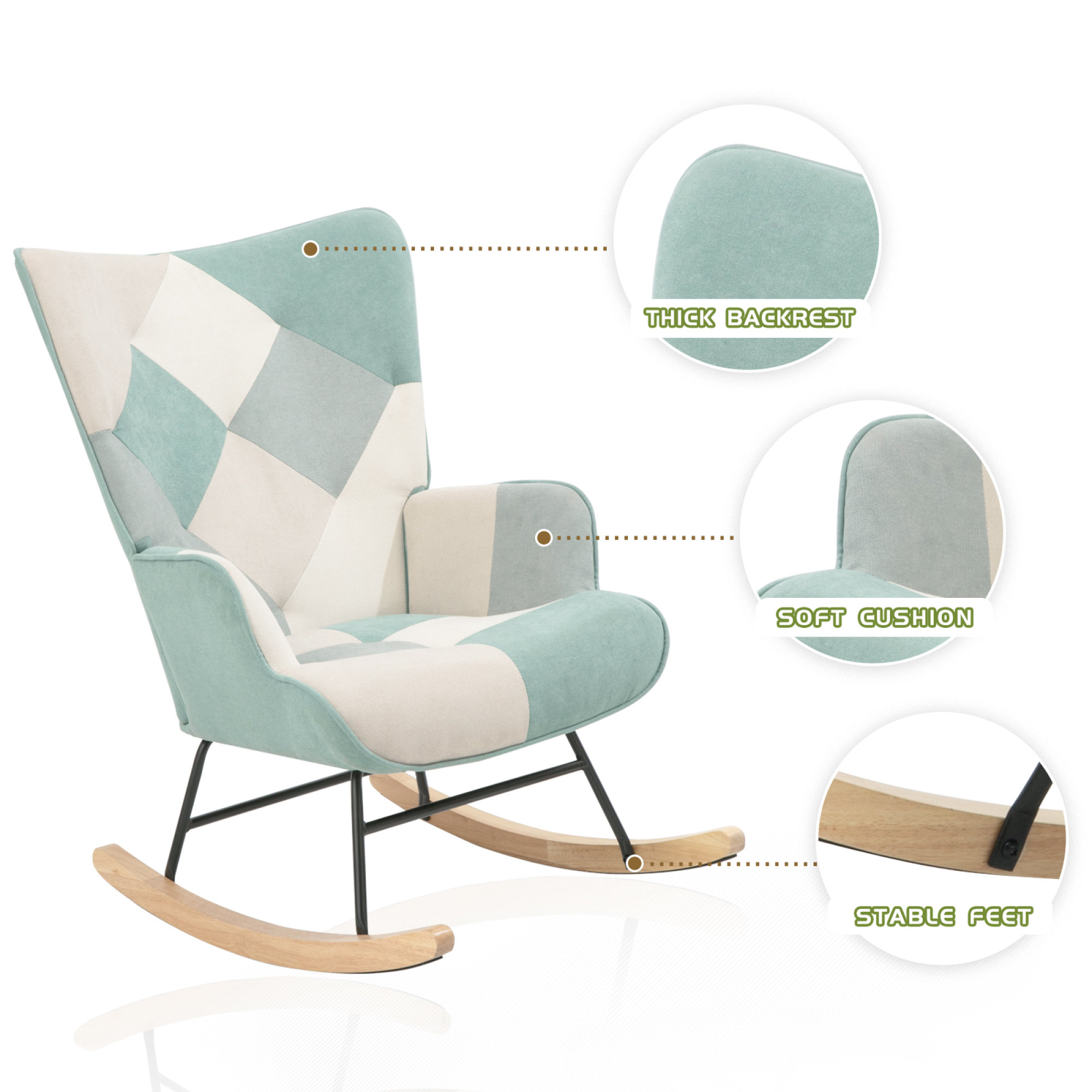 channel rocking chair wayfair