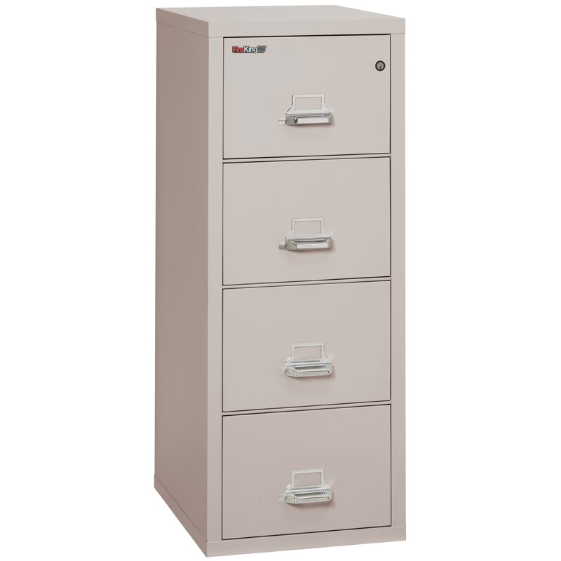 Fireking Fireproof 4 Drawer Vertical File Cabinet Wayfair