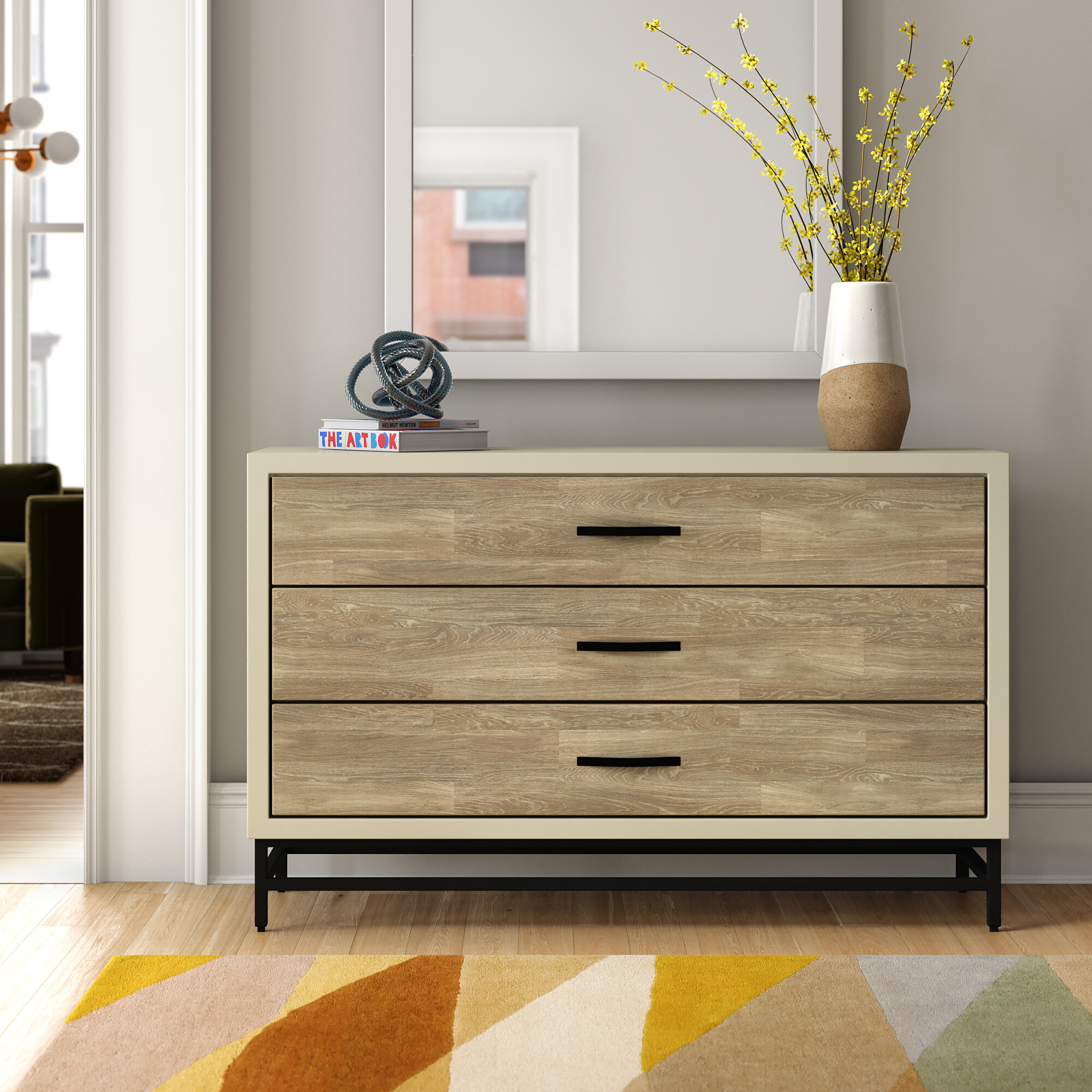 Foundstone Forrest 3 Drawer Dresser Reviews Wayfair