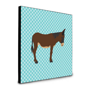 The Holiday Aisle Dominica Percheron Horse Artwork Wall Panel Wayfair