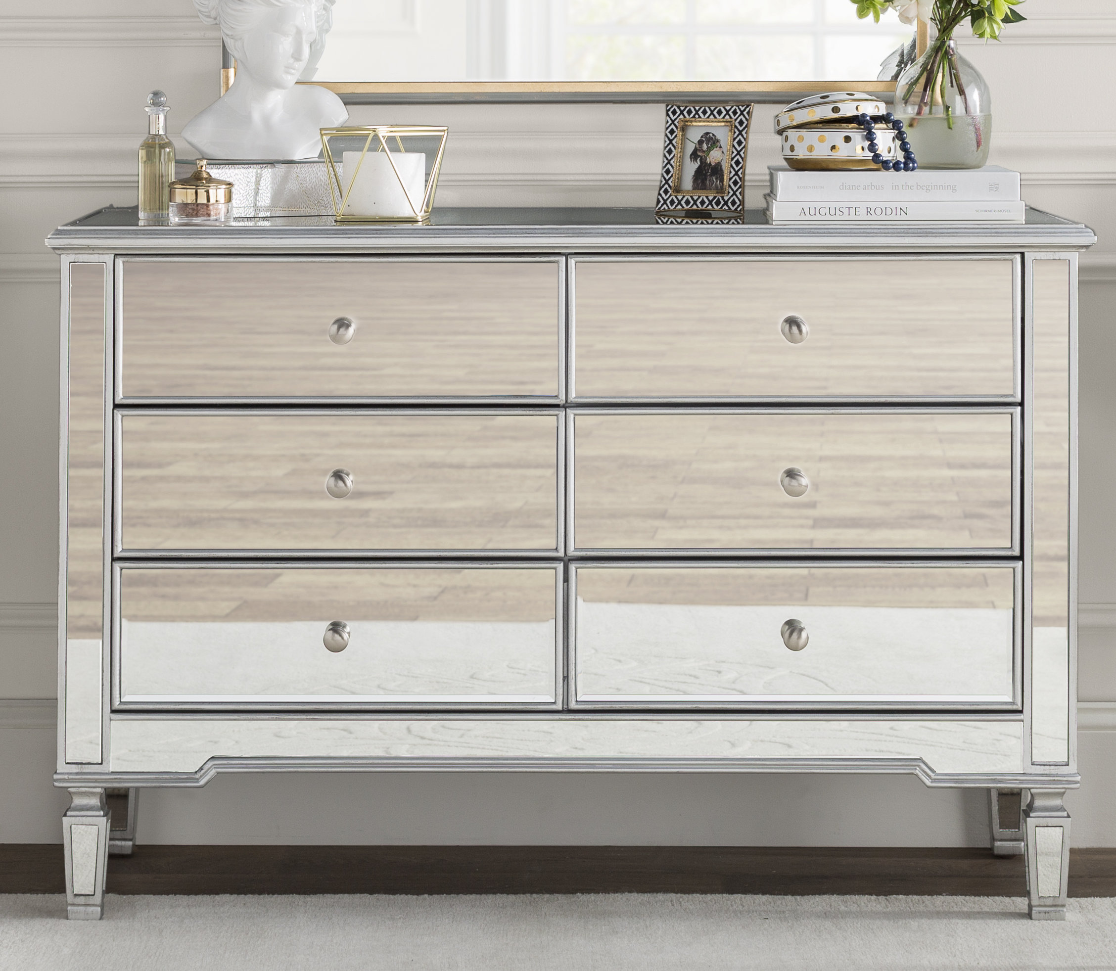 Brookdene 6 Drawer Double Dresser Reviews Joss Main Brookdene 6 Drawer Double Dresser