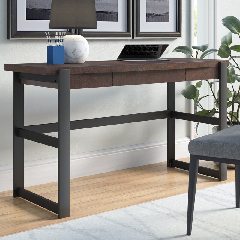 Wade Logan Elroy Manufactured Wood Writing Desk & Reviews | Wayfair