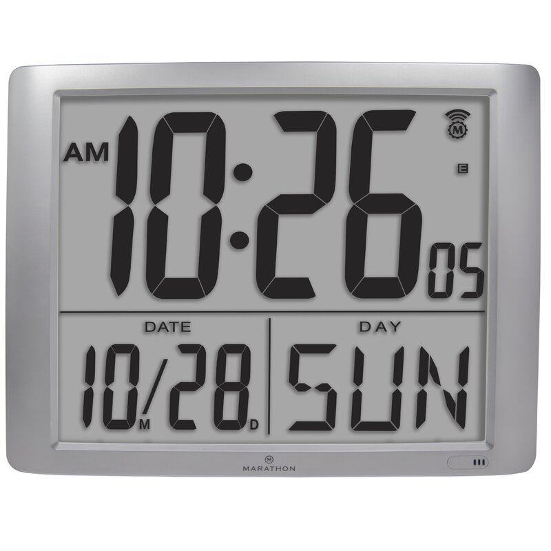 Marathon Watch Company Super Jumbo Digital Wall Clock & Reviews ...