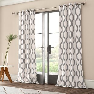 Toronto Lined Eyelet Curtains Ready Made Ring Top Pairs Beige Blue Grey Red 