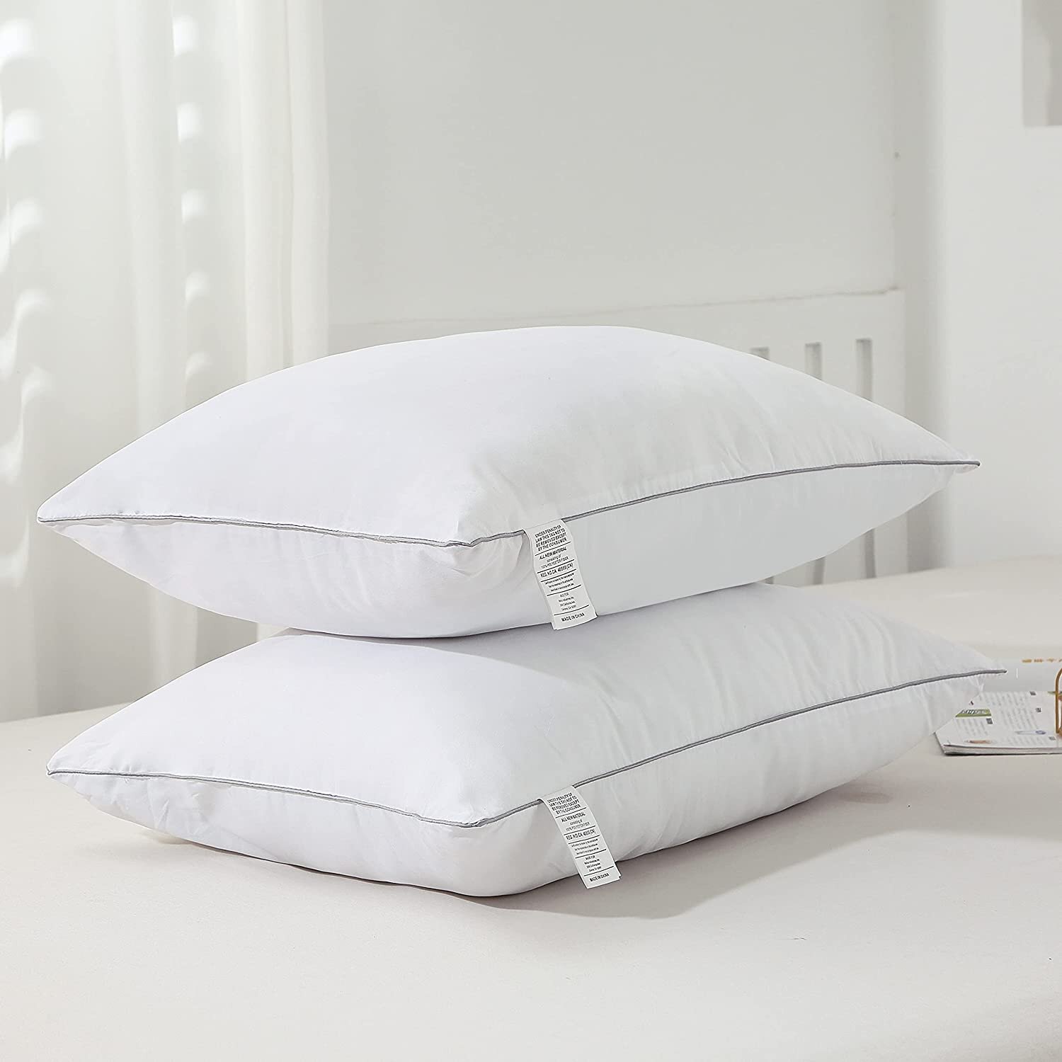 nautica twin pack bed pillows