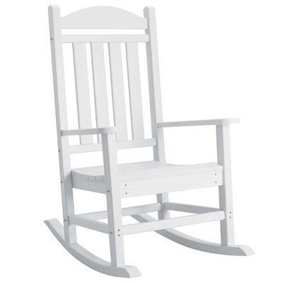 Outdoor HDPE Rocking Chair For All - Weather Use