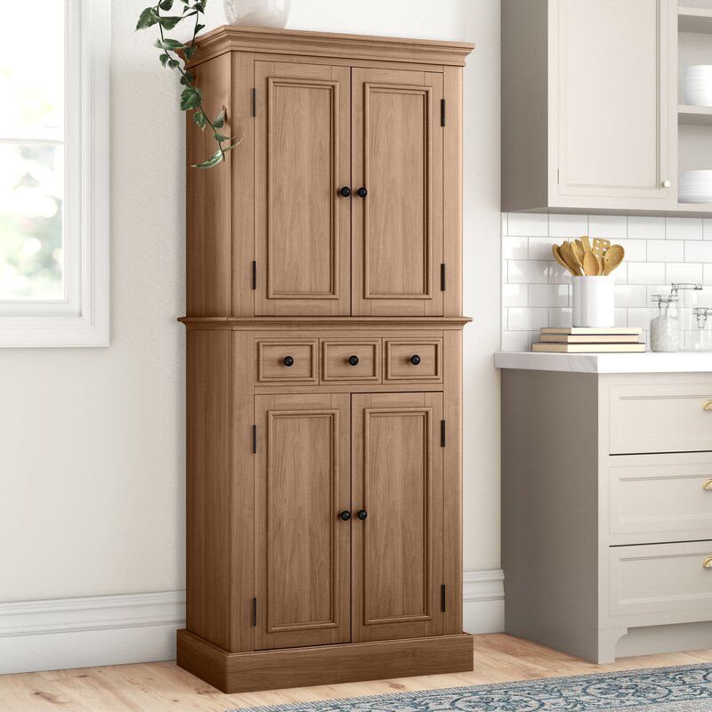 Three Posts Romford 72 Kitchen Pantry Reviews Wayfair