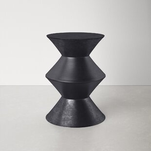 black drum accent table