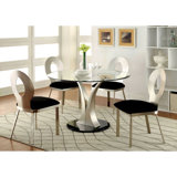 Wadena 5 Piece Solid Wood Dining Set by Brayden Studio®