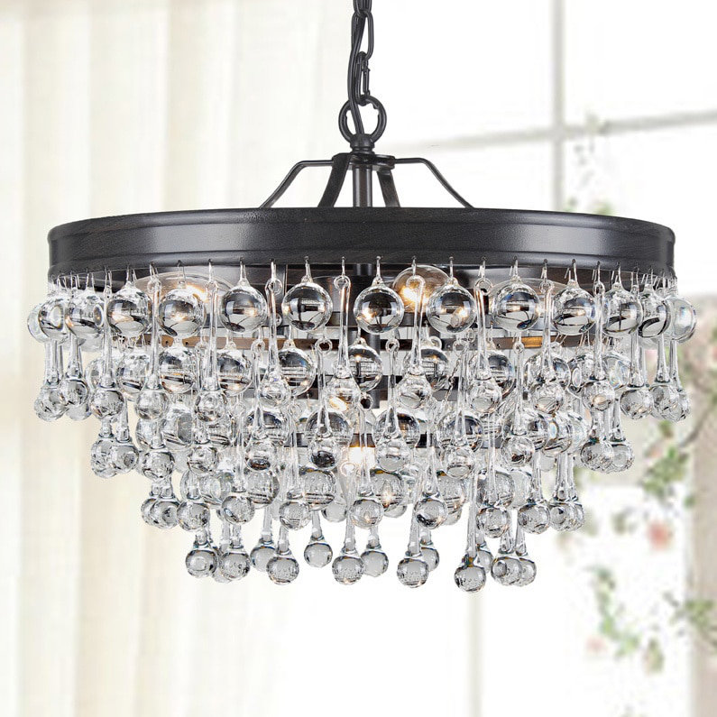 House Of Hampton Mclachlan 5 Light Crystal Chandelier Reviews Mclachlan 5 Light Crystal Chandelier