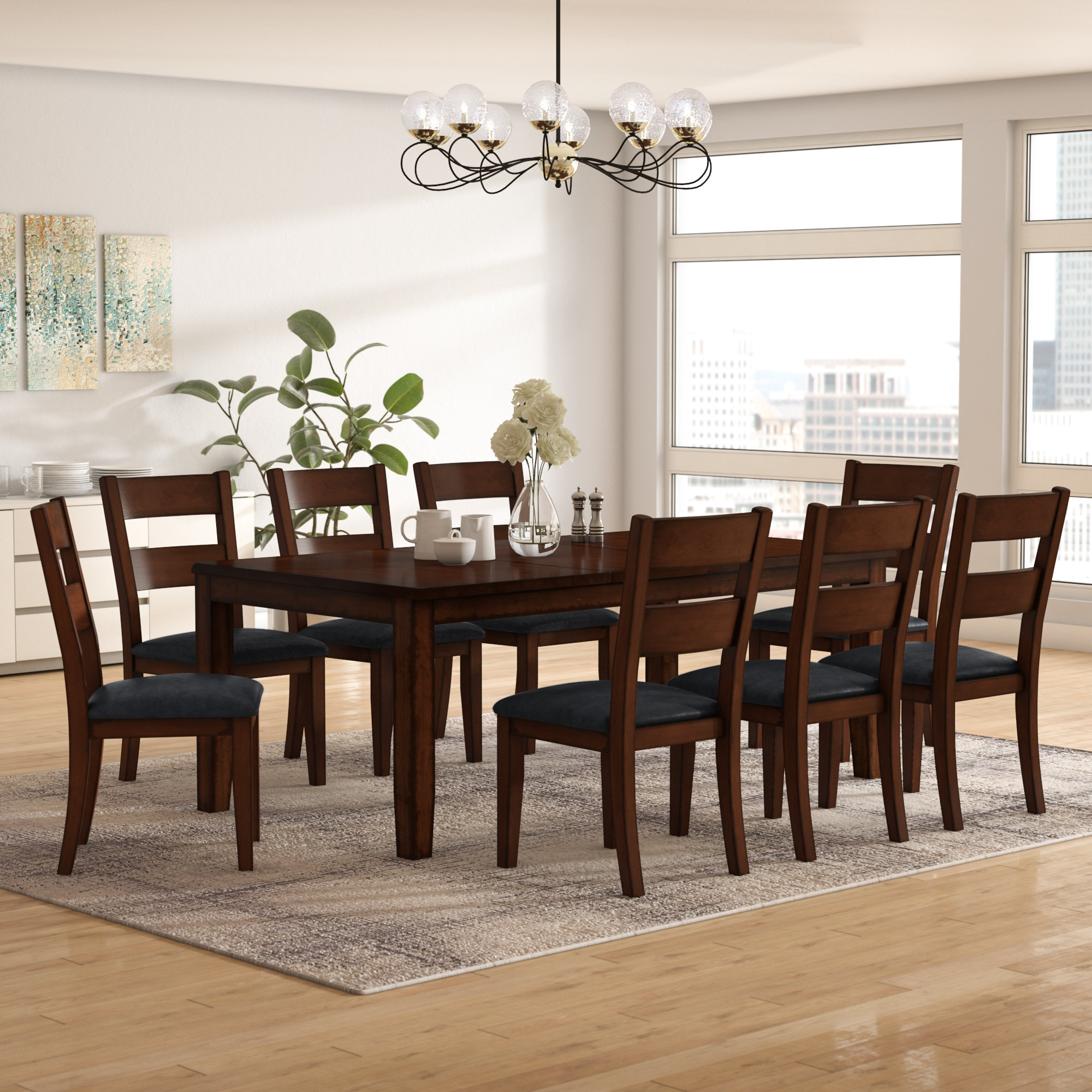 wayfair 9 piece dining room set