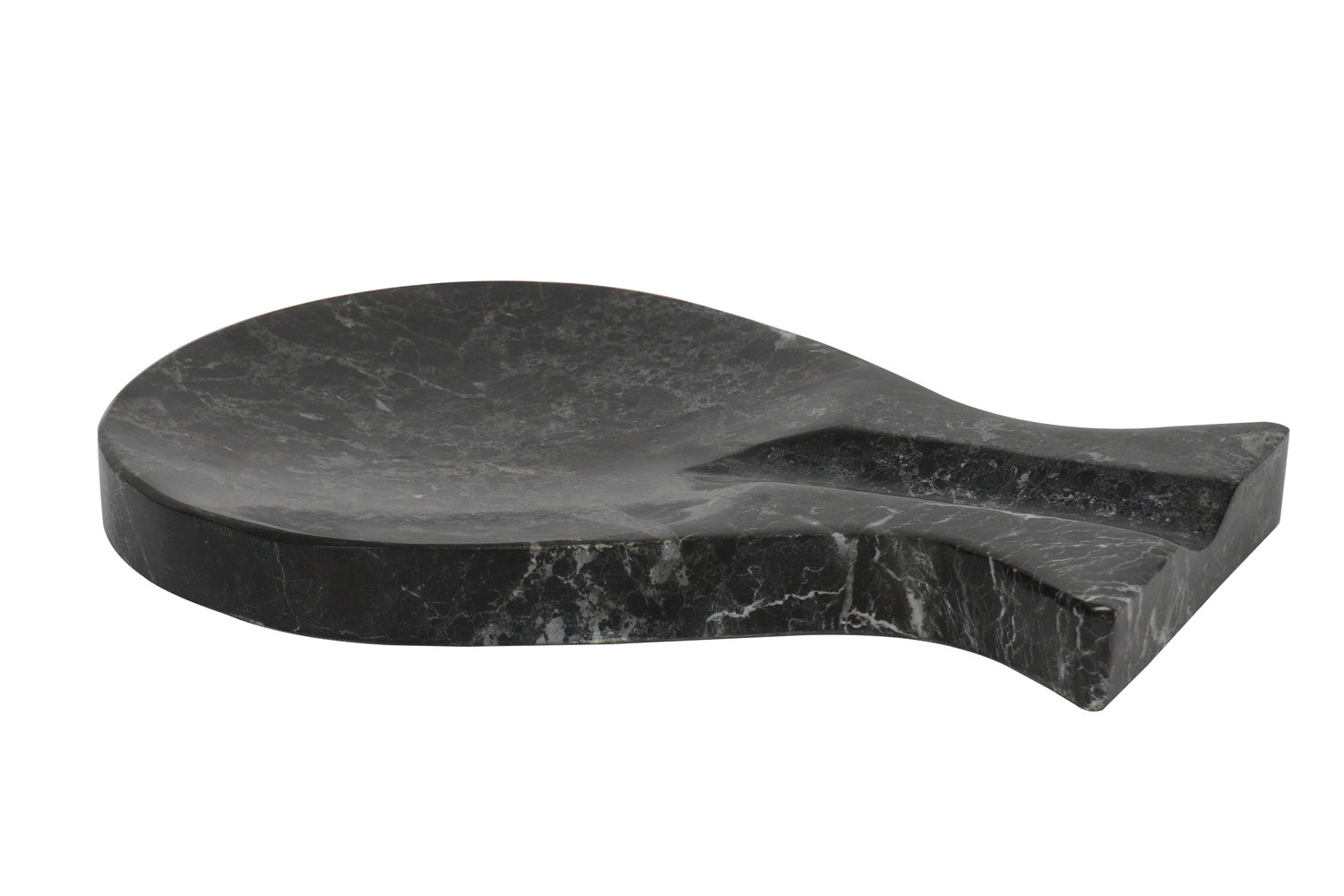 Union Rustic Handmade Marble Black Spoon Rest & Reviews Wayfair
