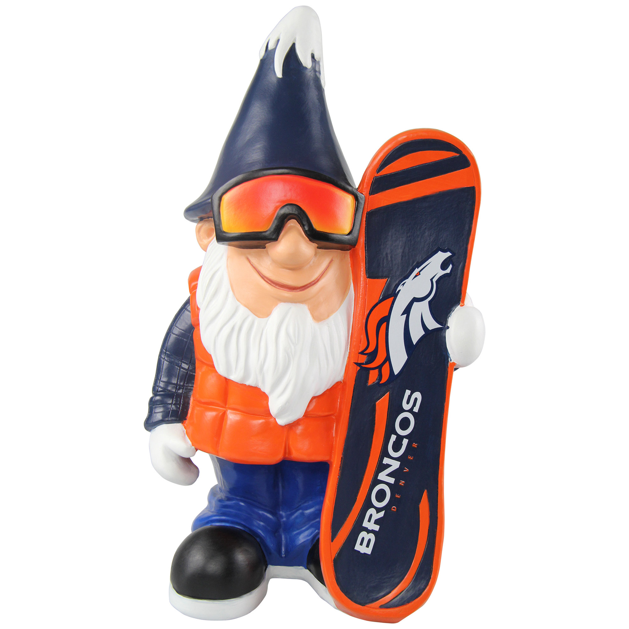 Forever Collectibles Denver Broncos Nfl Caricature Garden Gnome