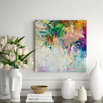 Chelsea Art Studio Tropical Zest By Emma Brooks Wrapped Canvas