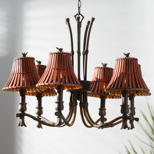 Go to store & view more images Bruno 6-Light Shaded Chandelier by Beachcrest Home