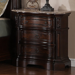Go to store & view more images Hendricks 3 Drawer Nightstand by Astoria Grand