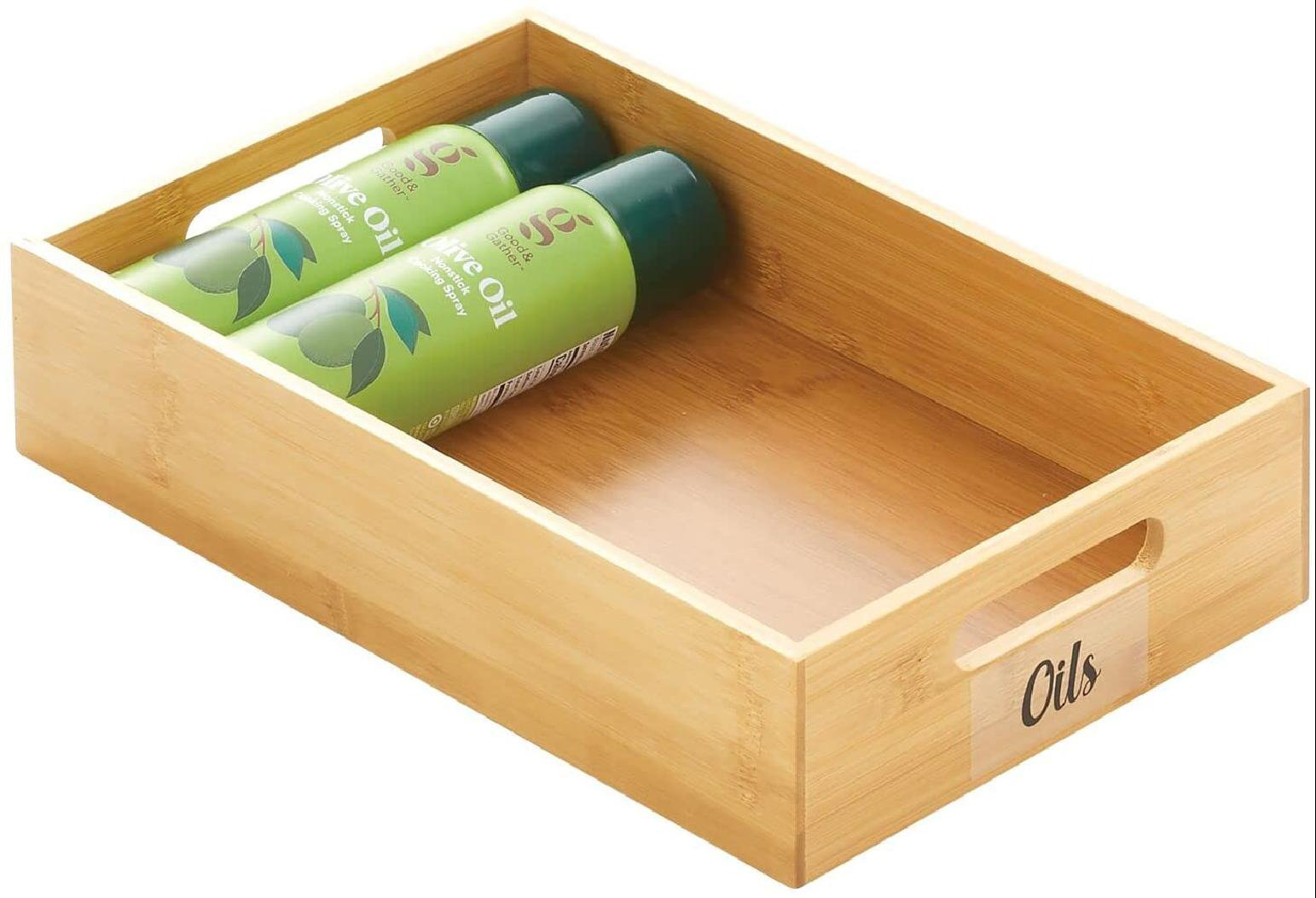 Latitude Run® Kitchen Pantry Storage Container Solid Wood Bin Wayfair