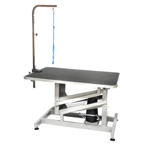 Z-Lift Hydraulic Professional Dog Grooming Table with Arm