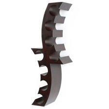 Wall Hanging Wine Rack modern wine racks | allmodern Wall Hanging Wine Rack modern wine racks | allmodern