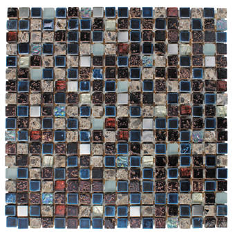 Long Island Mosaics Tile Victory 0 625 X 0 625 Glass Mosaic Tile Wayfair