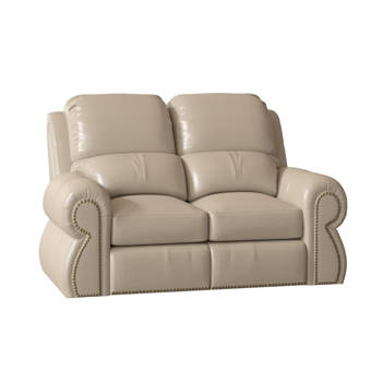 Omnia Leather Cordova 91 Round Arm Sofa Bed Wayfair