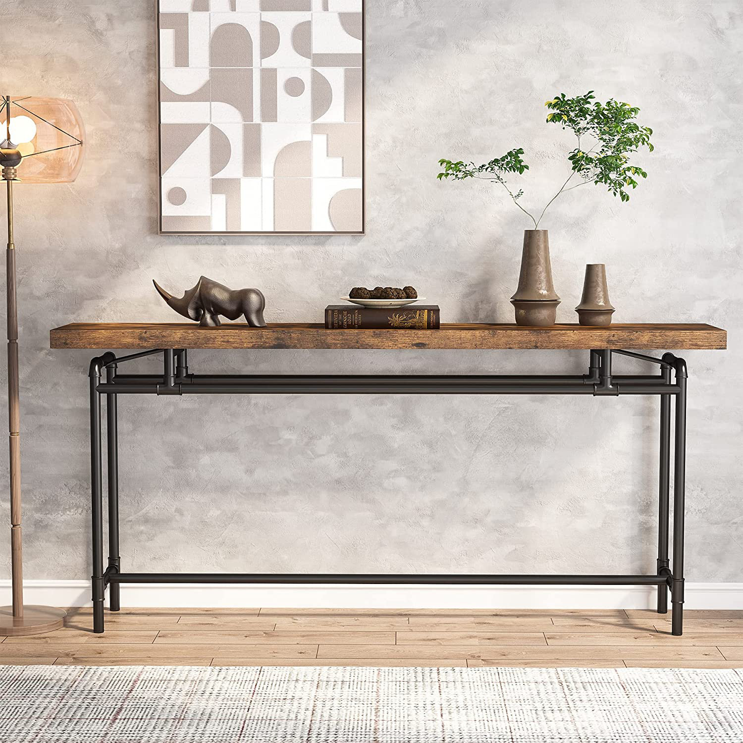 17 Stories Shanjida 70.9'' Console Table Wayfair