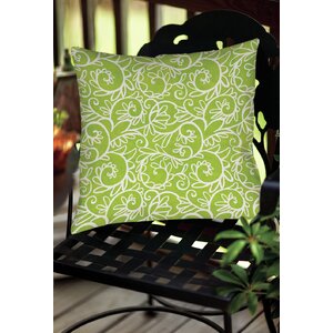 Sandefur Pattern Indoor/Outdoor Throw Pillow