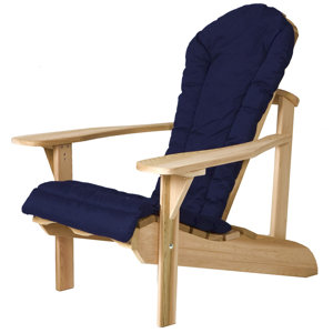 Western Red Cedar Outdoor Adirondack Chair Cushion