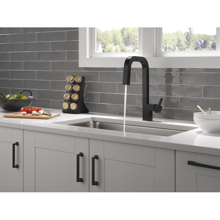 Delta Junction Pull Down Single Handle Kitchen Faucet with ...