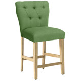 Evelina Upholstered 26 Counter Stool by Wayfair Custom Upholstery™
