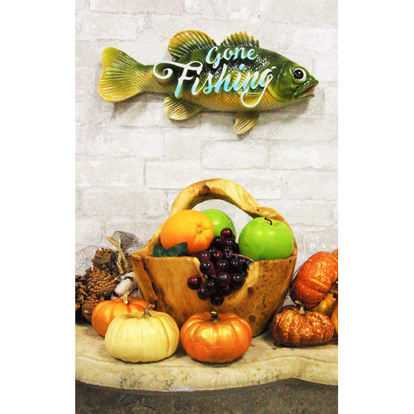 Ebern Designs Nautical Sea Bass Fish Wall Decor