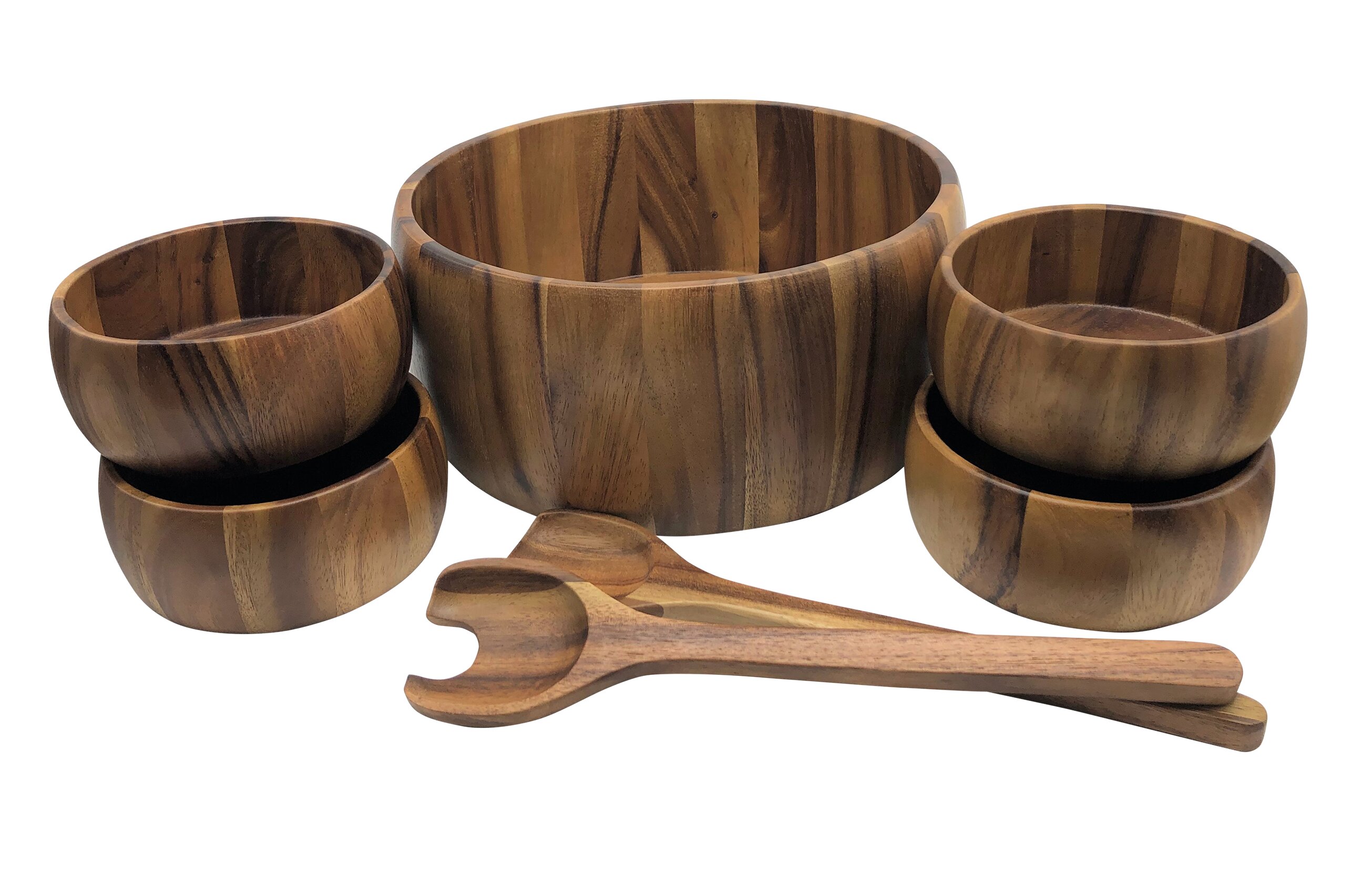 wooden salad bowls target