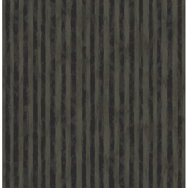 Breakwater Bay Mona Textured Stripe 33 L X 20 5 W Metallic