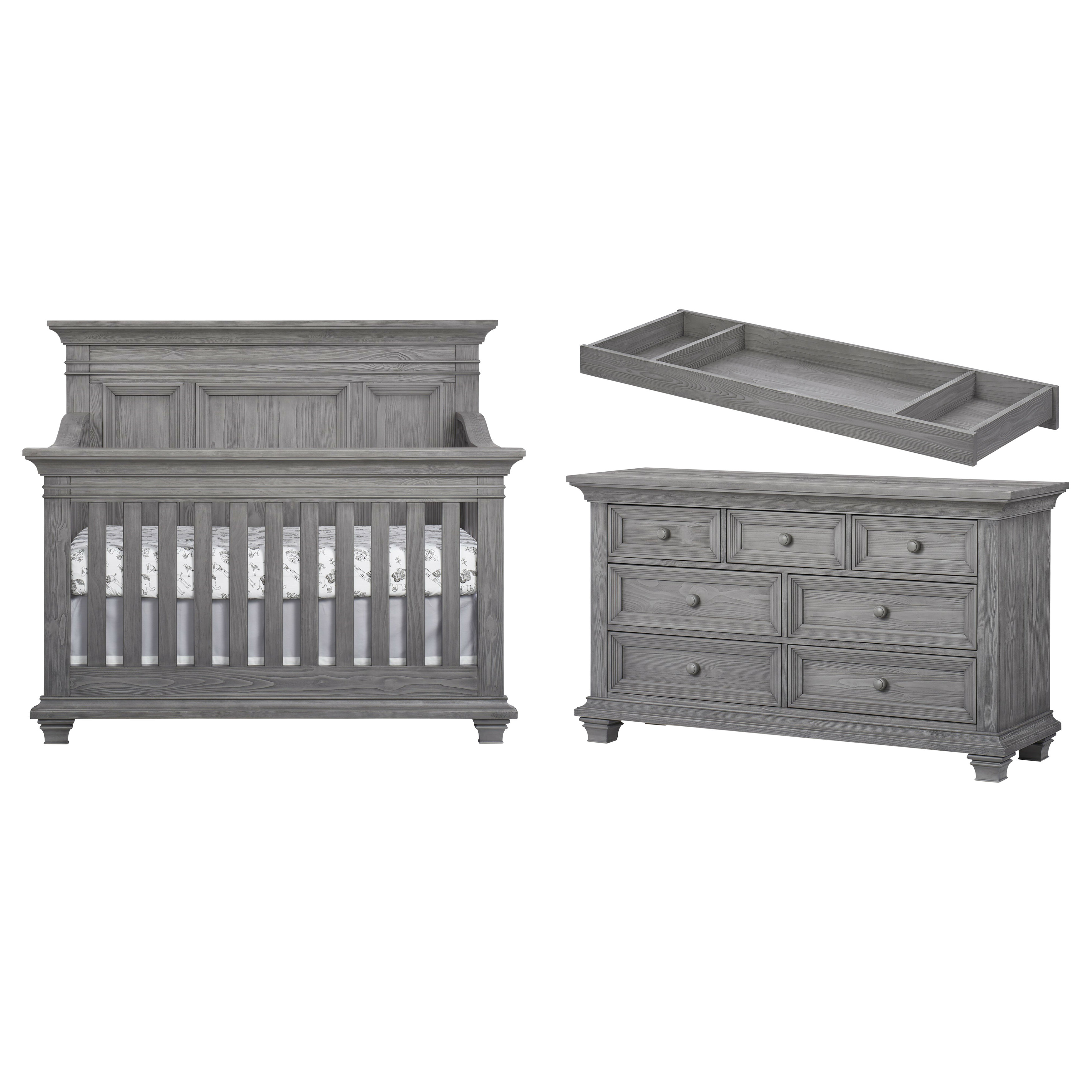 Harriet Bee Tadcaster Convertible Standard 3 Piece Nursery Furniture Set Reviews Wayfair Harriet Bee Tadcaster Convertible