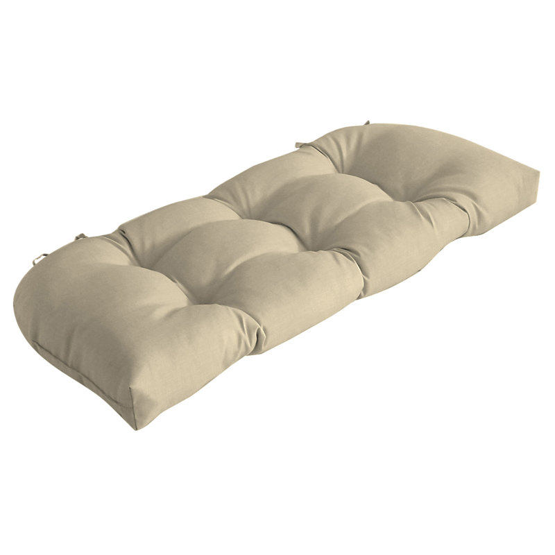 Arthik Outdoor Seat Cushion Fabric: Beige