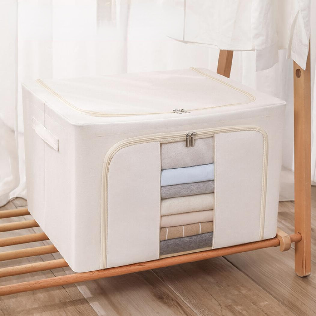 Rebrilliant Canvas Clothes Storage Box Set Wayfair