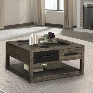 Jovanni Lift Top Floor Shelf Coffee Table With Storage By Foundry Select