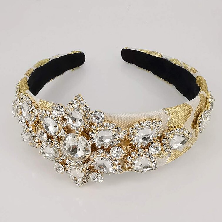 Fashion Crystal Shine Elegant Hairband Headband Hair Accessories Headwear Women 