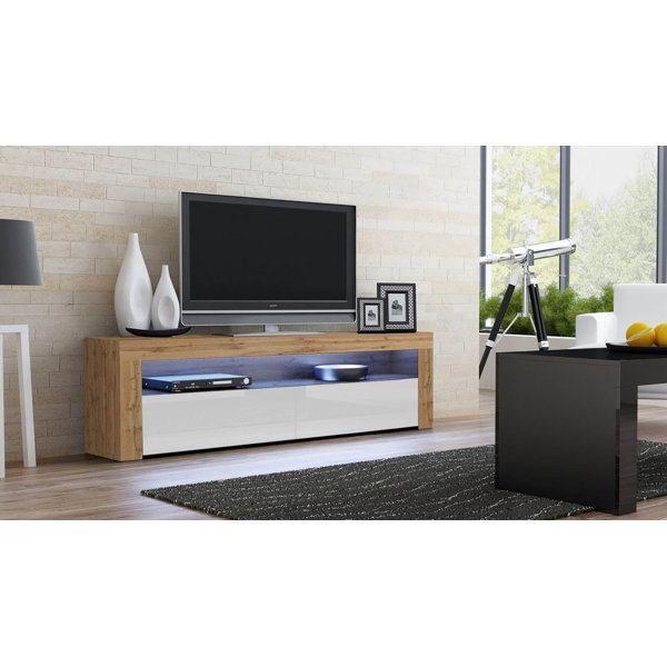Orren Ellis Meuble Tele Pour Televiseur De 70 Po Ou Moins Milano Et Commentaires Wayfair Ca