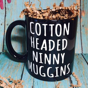 Cotton Headed Ninny Muggins Christmas Mug