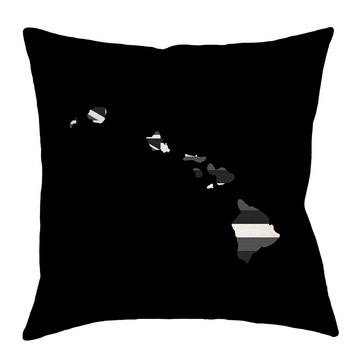 ArtVerse Katelyn Smith 26 x 26 Spun Polyester Montana Outline Pillow ArtVerse Katelyn Smith 26 x 26 Spun Polyester Montana Outline Pillow