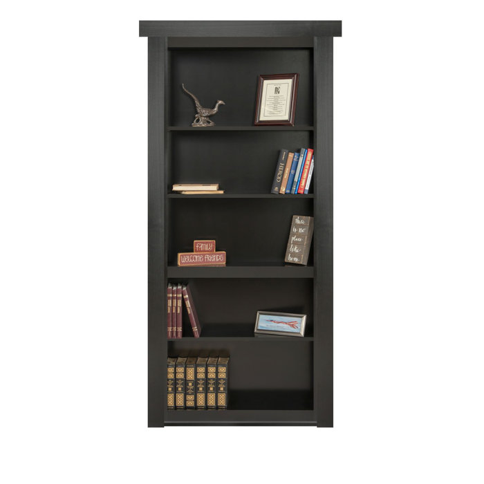 Murphydoorinc Mdf Mount Bookcase Hidden Door Wayfair Ca