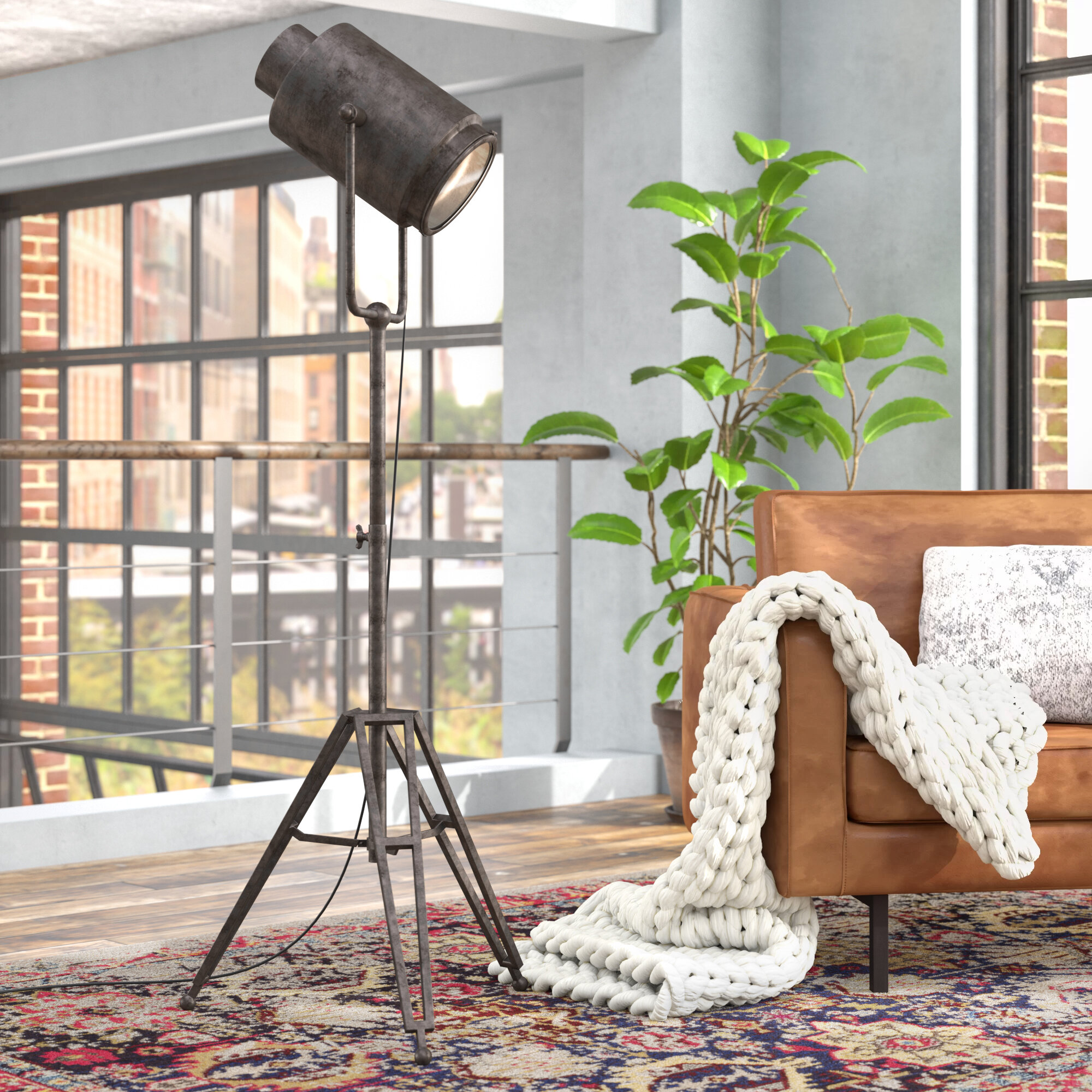 wayfair tripod floor lamp